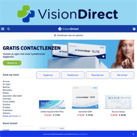 kortingscode vision direct